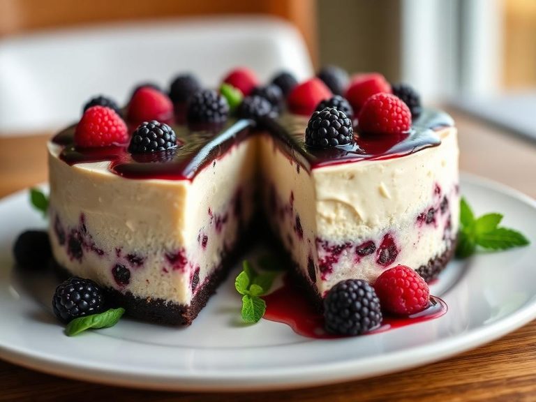 Black Forest Cheesecake