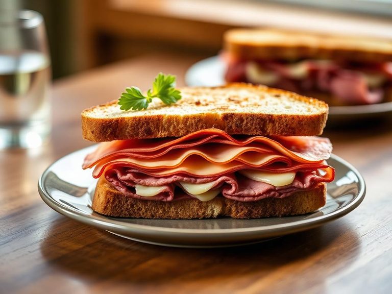 Black Forest Ham and Cheese Sandwich