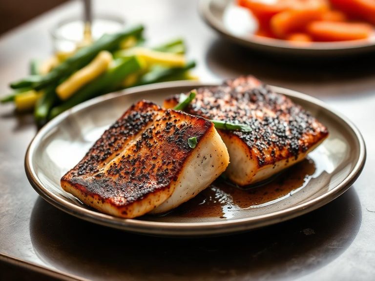 Blackened Drum Fillets