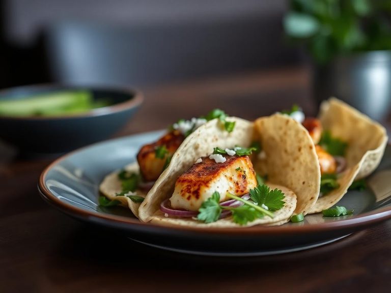 Blackened Mahi Mahi Tacos