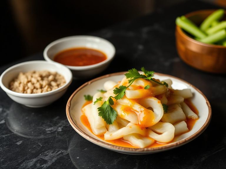 Blanched as a simple side dish with sambal