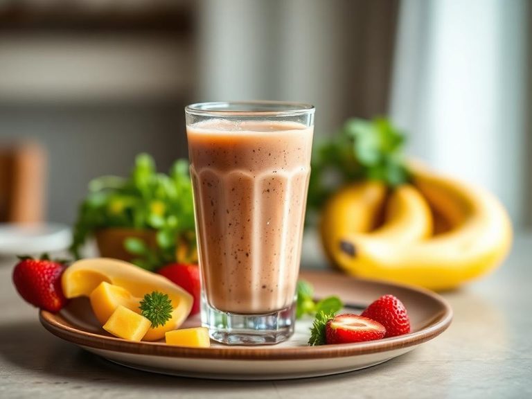 Blended into a smoothie for older toddlers
