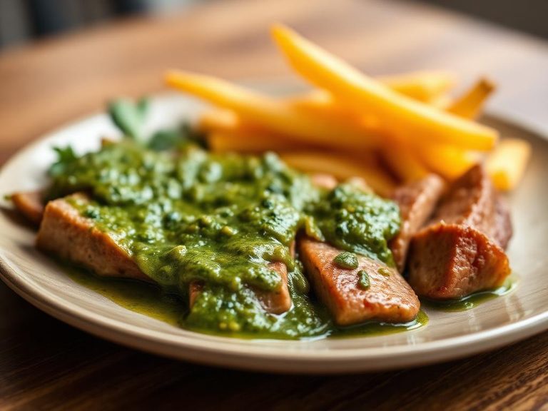 Blended into pesto or chimichurri