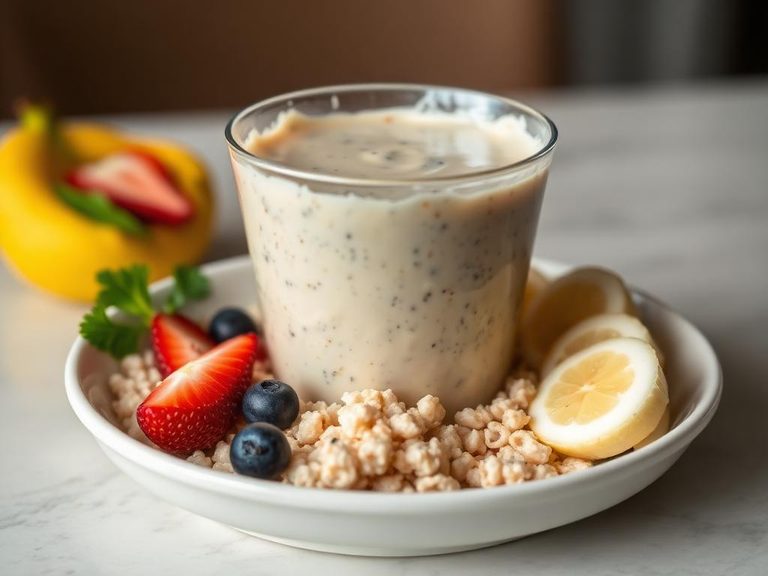 Blended into Rice Cereal