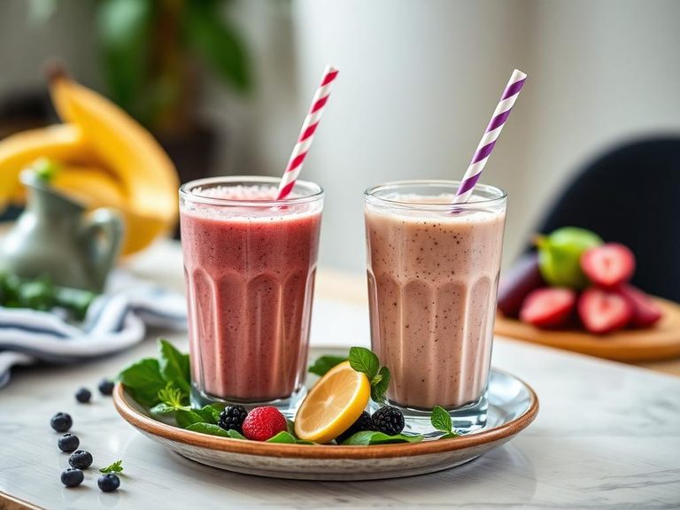 Blended into smoothies for a fiber boost