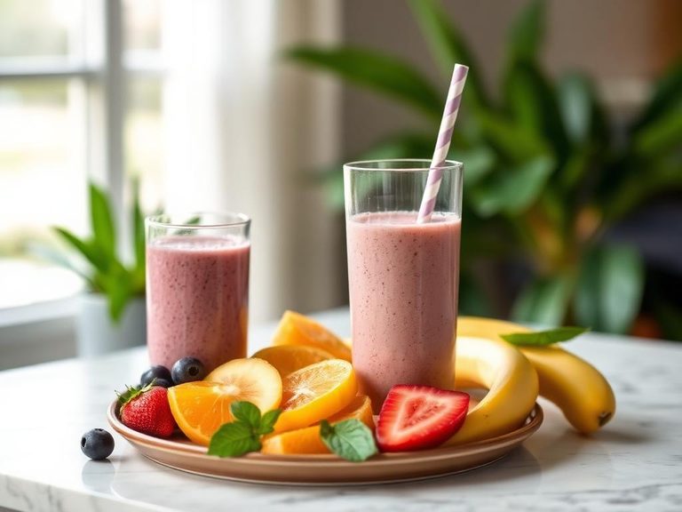 Blended into smoothies for added thickness and sweetness