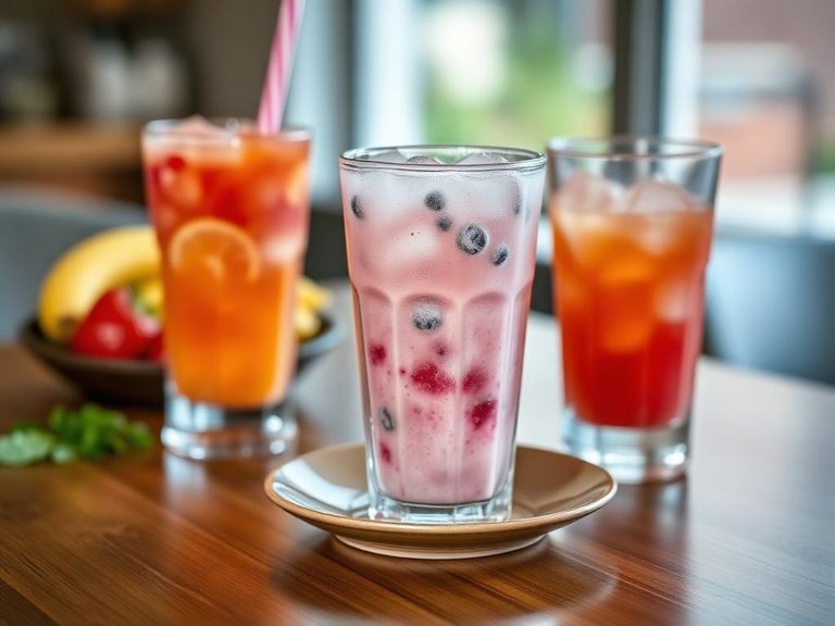 Blended with ice for a quick, slushy-style treat.