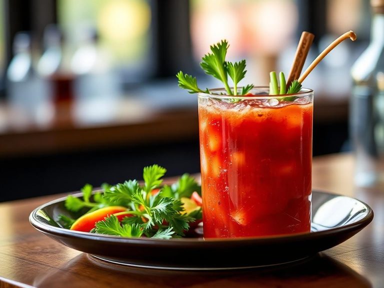 Bloody Mary Cocktail Garnish