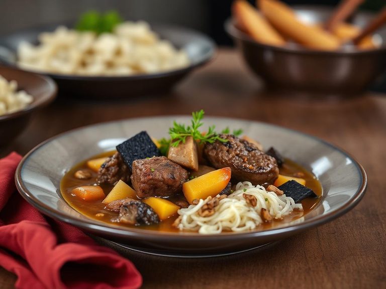 Blue Corn and Mutton Stew