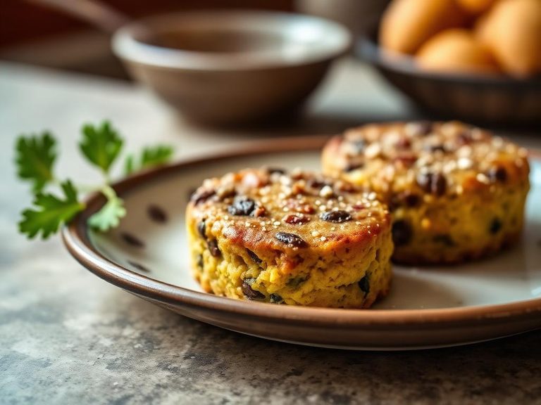 Blue Corn Mush Cake