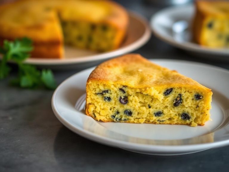 Blue Cornbread