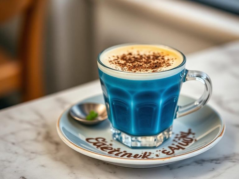Blue Majik Latte