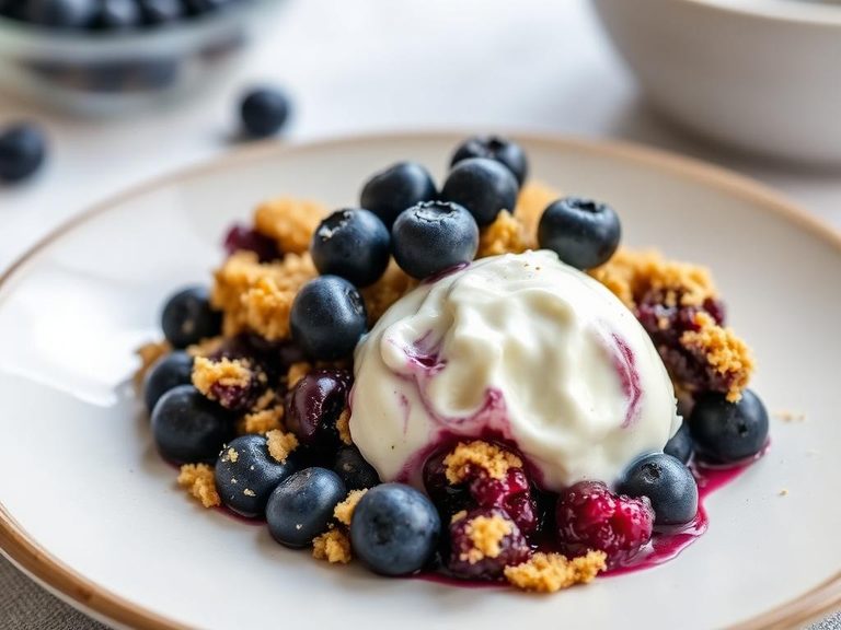 Blueberry Crumble
