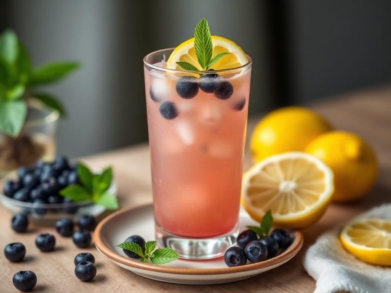 Blueberry lemonade