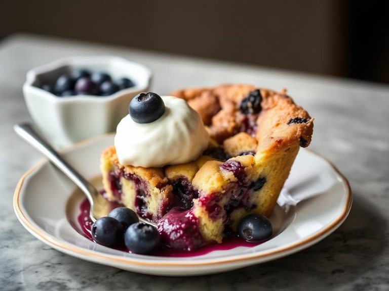 Blueberry Muffin Bread Pudding
