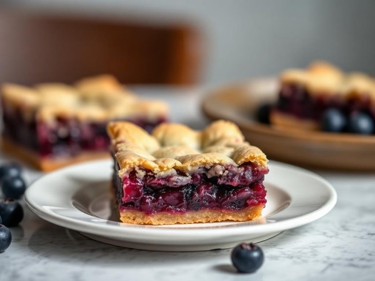 Blueberry Pie Bars