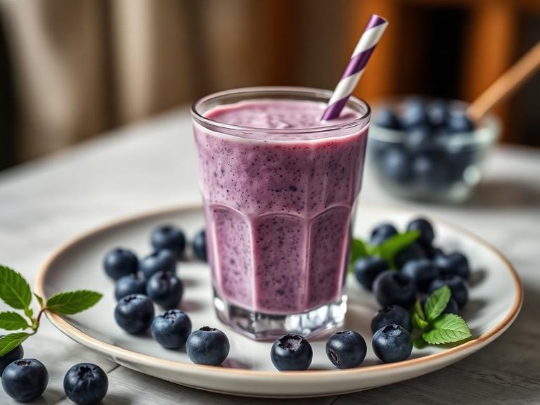 Blueberry Yogurt Smoothie