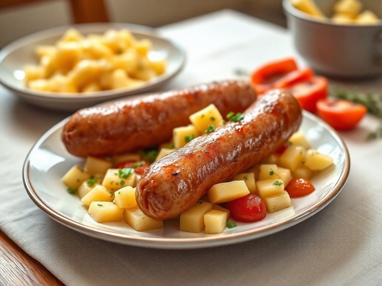 Bockwurst mit Kartoffelsalat