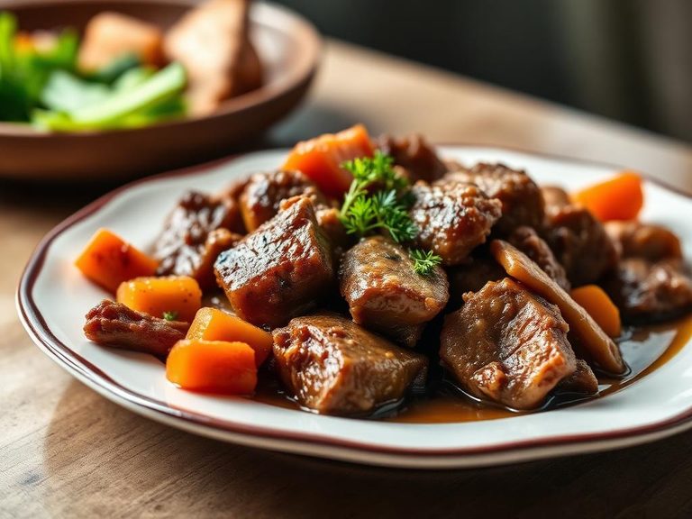 Boiled or stewed meat