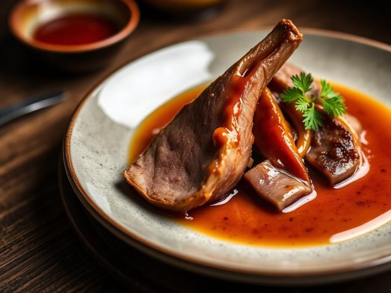 Boiled Tongue with Sauce (French)