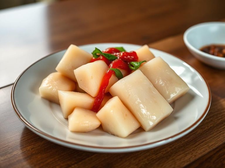 Boiled Yam with Pepper Sauce