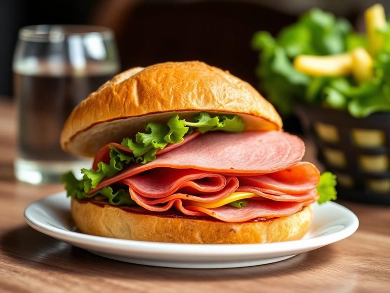 Bologna sandwich