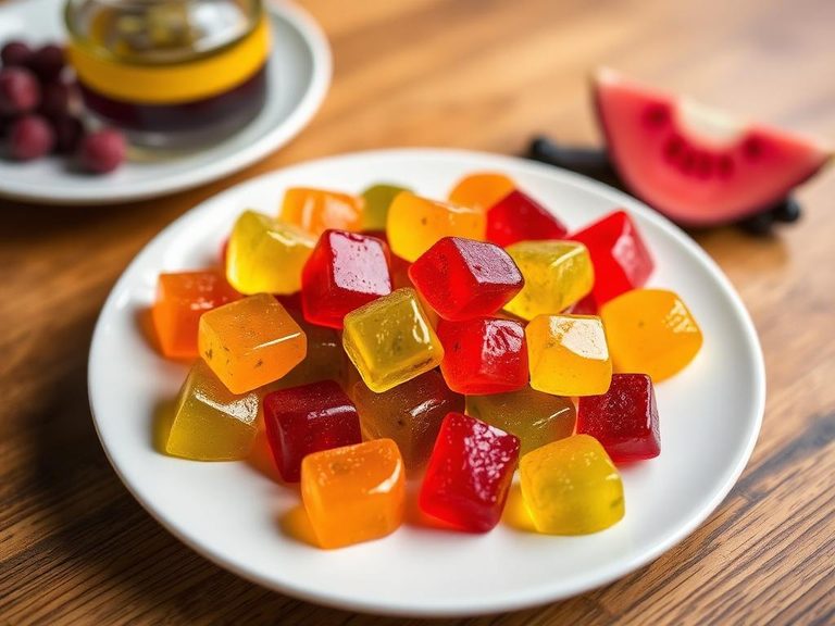 Boozy Fruit Gummies