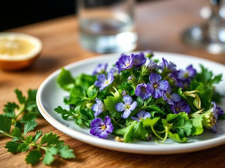Borage Flower Garnish for G&Ts and Salads