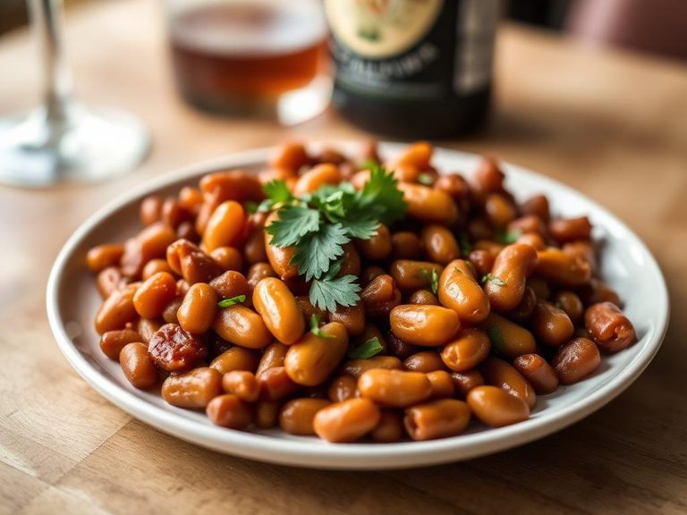 Borracho Beans (Mexican beer-braised beans)