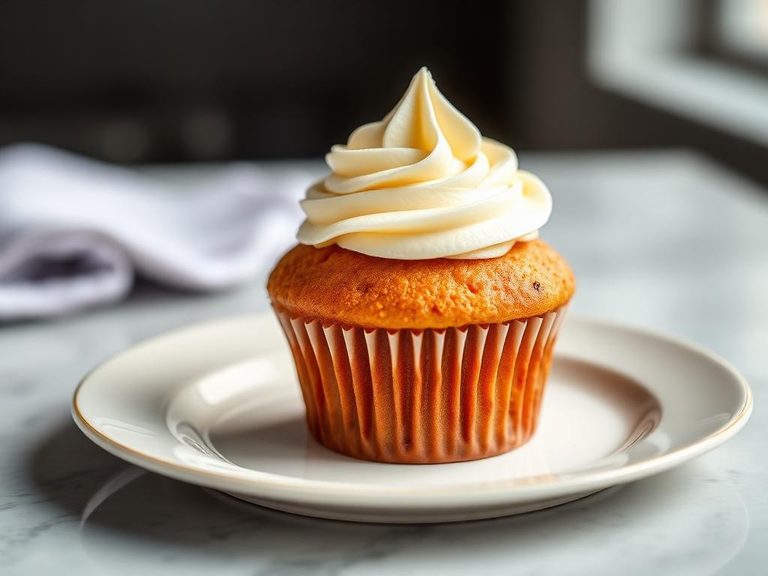 Boston Cream Pie Cupcake