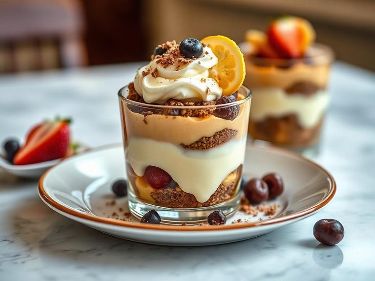 Boston Cream Pie Parfait