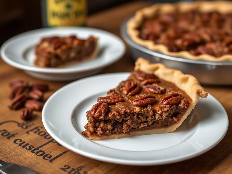 Bourbon Pecan Pie