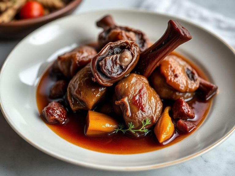 Bourguignon-style Braised Offal