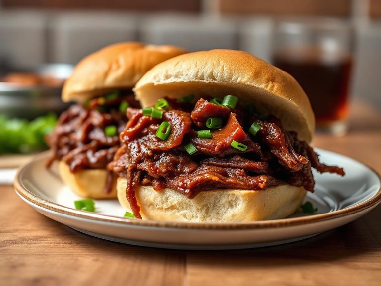 Braised Beef Brisket Sandwiches