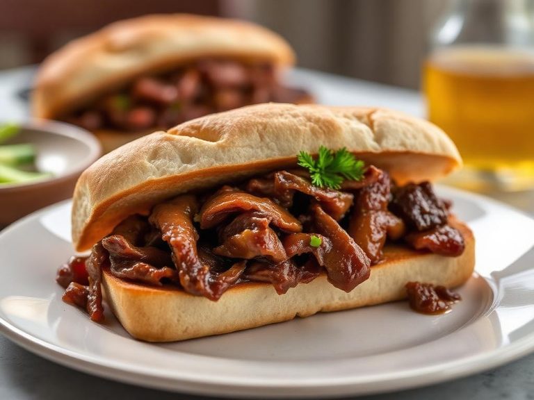 Braised Beef for Sandwiches