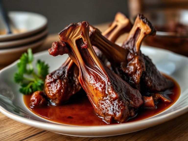 Braised Beef Neck Bones (American Soul Food)