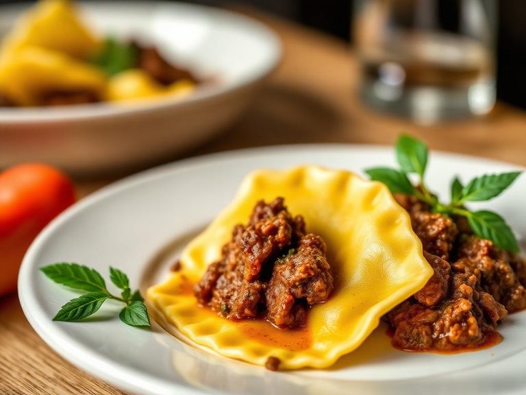 Braised Beef Ravioli Filling