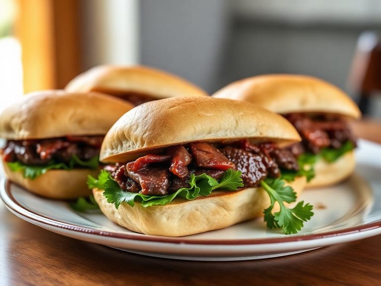 Braised Beef Sandwiches