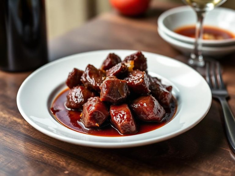 Braised Beef Shin with Red Wine