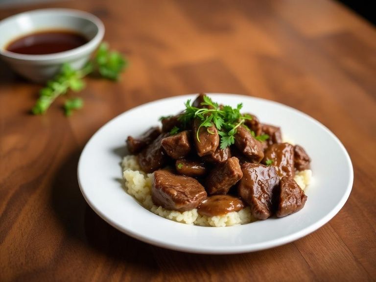 Braised Beef Tips