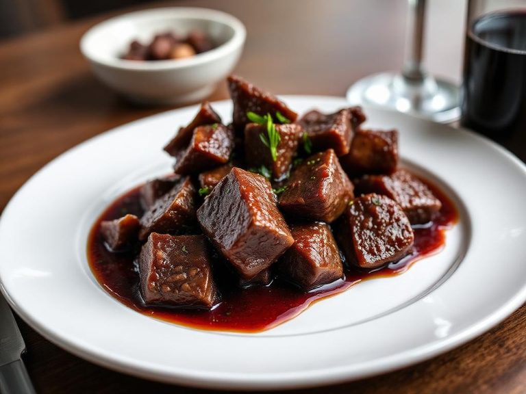 Braised Beef with Red Wine Reduction