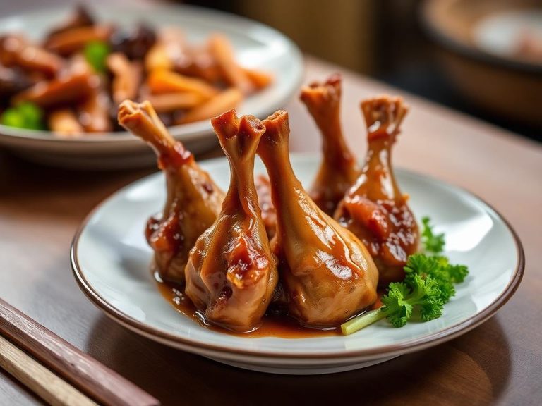 Braised Chicken Feet (Korean)