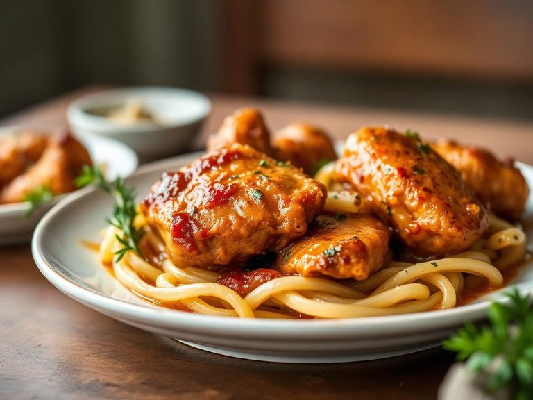Braised Chicken Thighs