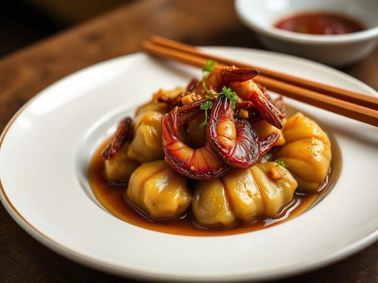Braised Gourd with Dried Shrimp