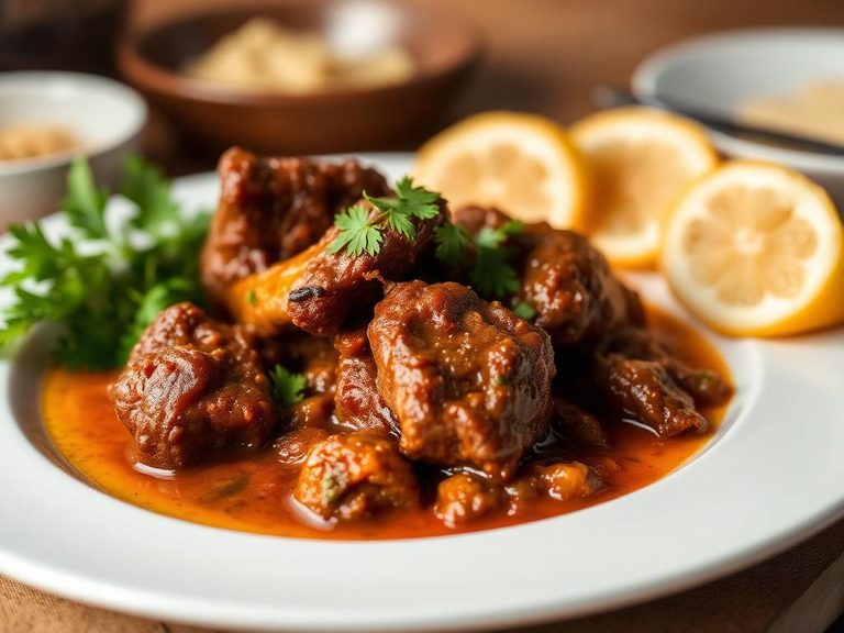 Braised Lamb Neck Curry