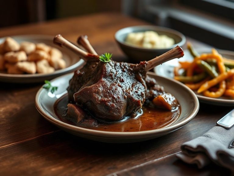 Braised Lamb Neck