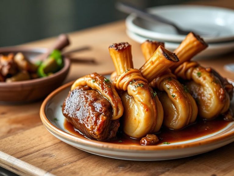 Braised Lamb Riblets