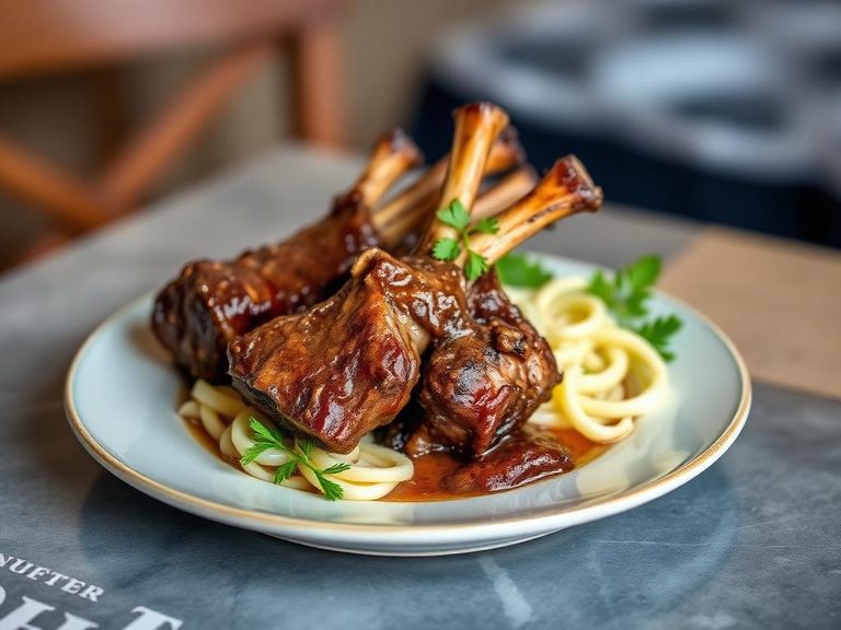 Braised Lamb Ribs