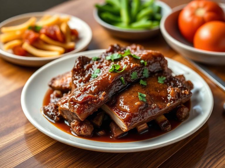 Braised Pork Country-Style Ribs