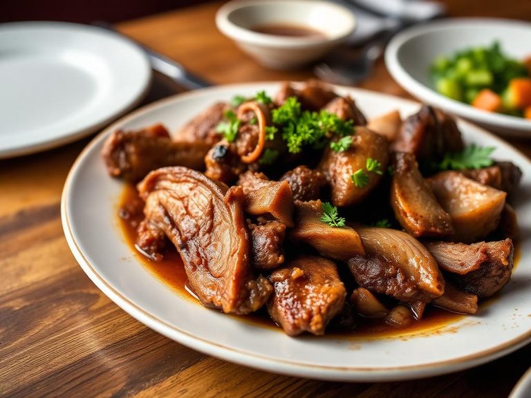 Braised Pork Offal Platter